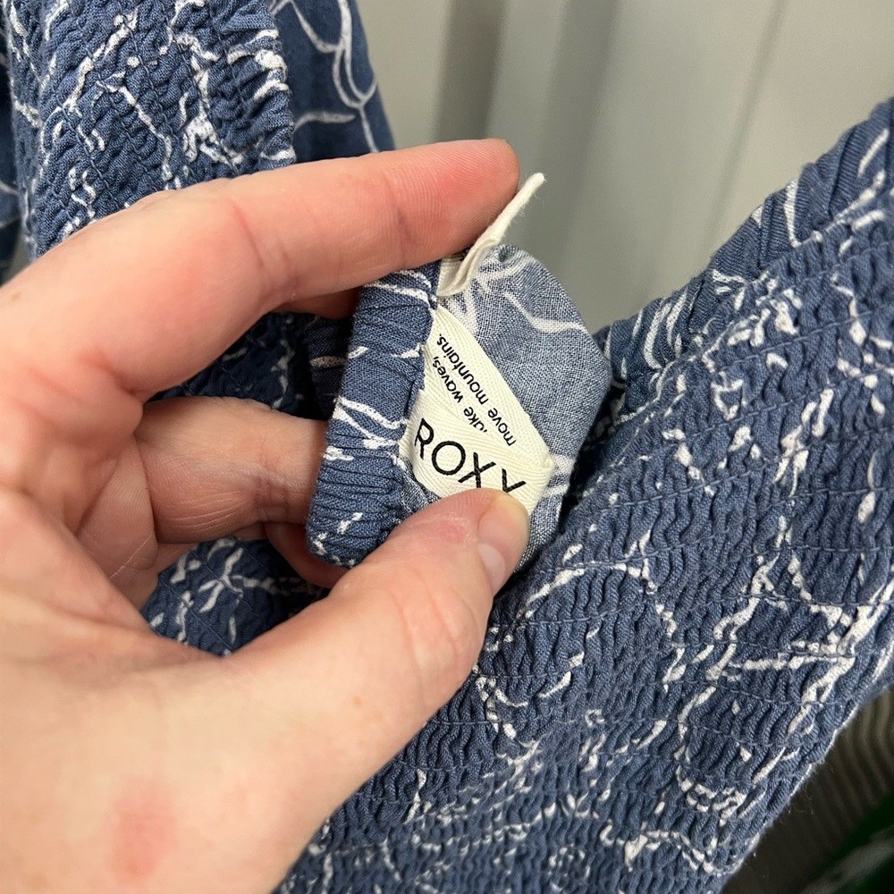 Whimsy — Roxy Navy Floral Mini Dress - Picture 3 of 7